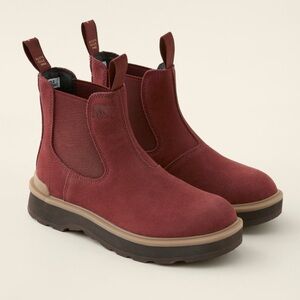 Sorel Red Ankle Boots